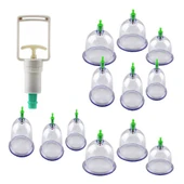 12 Li Hacamat Masaj Kupa Seti - 1