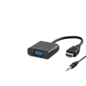 Hdmı To Vga F Çevirici + Audıo PS4 5V Güç Girişli 1080P HDX7806 - 1