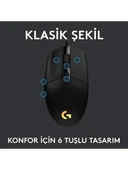 Logitech G203 Lightsync 910-005796 Siyah Kablolu Oyuncu Mouse thumbnail 2