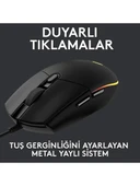 Logitech G203 Lightsync 910-005796 Siyah Kablolu Oyuncu Mouse thumbnail 3