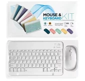 ZR20Km Beyaz Kablosuz Klavye Mouse Set - 1
