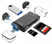 ZR826 Atud-05 6 İn 1 Otg Card Reader - 1