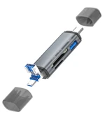 ZR286 Ads307 3 In 1 Type-C Card Reader - 1
