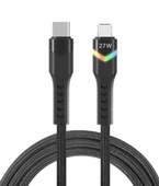ZR536 Type-C To Lightning 27W Ledli Pd Kablo 1 M - 1