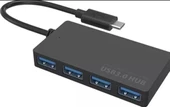 ZR424 Siyah 103U3 Type-C Usb 3.0 Hub - 1