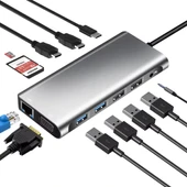 ZR610 Type-C 12 İn 1 Çift Hdmı - 1