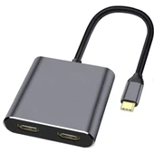 ZR654 Type-C 4 İn 1 Çift Hdmı - 1