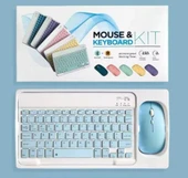 ZR20Km Mavi Kablosuz Klavye Mouse Set - 1