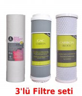 Açık Kasa Su Arıtma Cihazı Filtresi 3 lü 4 lü 5 li LG Membran - 2