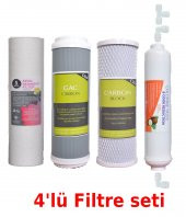 Açık Kasa Su Arıtma Cihazı Filtresi 3 lü 4 lü 5 li LG Membran - 3