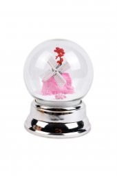 Glass Decoratıon Müzikli Kar Küresi - 1