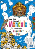 Çocuklar İçin Mandala Mavi - 1