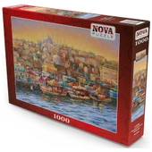 Nova 1000 Parça İstanbul Eminönü Balıkçıları Puzzle - Nikolay Sivenkov thumbnail 2