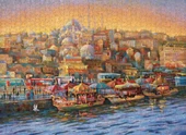 Nova 1000 Parça İstanbul Eminönü Balıkçıları Puzzle - Nikolay Sivenkov thumbnail 3