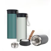 600 ml Paslanmaz Çelik Termos, Çift Katmanlı, Sızdırmaz Kapaklı thumbnail 8