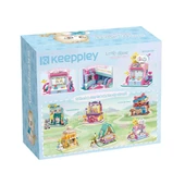 KP28019 Keeppley Orange Cat Game Room Blok Seti -Vagon life thumbnail 6