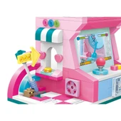 KP28019 Keeppley Orange Cat Game Room Blok Seti -Vagon life thumbnail 4