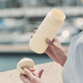 Paslanmaz Çelik Tutacaklı Termos 500 ml -Vakumlu Sızdırmaz Termos thumbnail 11