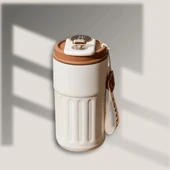 Akıllı Led Sıcaklık Göstergeli Çelik Termos/Mug-400 ml thumbnail 9