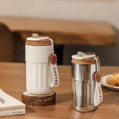 Akıllı Led Sıcaklık Göstergeli Çelik Termos/Mug-400 ml thumbnail 4