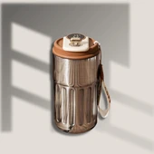 Akıllı Led Sıcaklık Göstergeli Çelik Termos/Mug-400 ml thumbnail 1