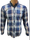 Tarz Erkek Slim Fit Yıkama Kot Gömlek 1001 thumbnail 4