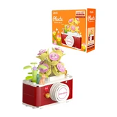 JK2715 JAKİ BİTKİ GÜNLÜĞÜ KÜÇÜK KAMERA 160 PARÇA BLOCK OYUNCAK - 1