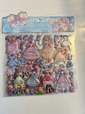 Sticker Prenses Elbise Giydirme Etkinlik Oyunu 2 Kartela Birden Model6 thumbnail 1