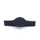 Siyah Kulp Düğme 64 mm Çekmece Mutfak Salon Odası Mobilya Dolabı Dolap Kulpu Kulbu Plastik Kulp - 6