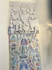 Sticker Prenses Elbise Giydirme Etkinlik Oyunu 2 Kartela Birden Model15 thumbnail 2