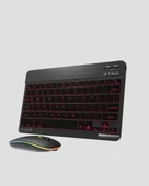 Türkçe Q Klavye RGB Işıklı Ergonomik Tasarımlı - 5