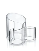 Makyaj Organizeri Şeffaf - 3 Gözlü thumbnail 2