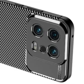 Mobixa Oppo Reno Z Kılıf Karbon Gofret Desenli Kavex Premium Silikon Kapak - 3