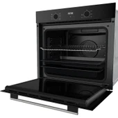 Ferre Flowart Ventora Plus Siyah 3'lü Ankastre Set ( QBL63CS-SS205-D077 ) thumbnail 5