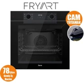 Ferre Fryart Serisi Siyah Set (SC405-WFA + QEP64CS +D063) - Döküm Izgara - 65 cm Ocak thumbnail 5