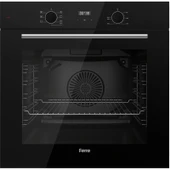 Ferre Flowart Evolis Pro Siyah 3'lü Ankastre Set ( QBL63CS-RS035-D063 ) thumbnail 2