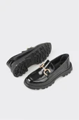 Siyah Kadın Loafer thumbnail 3
