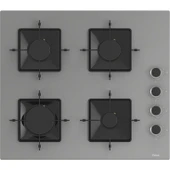 Ferre QBL62CPR - SS208CPR -D088 60 cm Gri Cam Turbolu Ankastre Set thumbnail 3