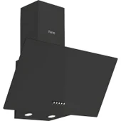 Ferre QBL62CB - SS206 -D086 60 cm Siyah Cam Turbolu Ankastre Set thumbnail 4