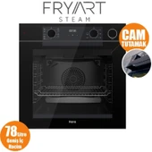 Ferre Steamart-Fryart Serisi Siyah Set (SC405-WFA + QEP64CS +D063) - Döküm Izgara / 65 cm Ocak thumbnail 5