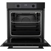 Ferre Fryart&flowart Bello Vitroseramik Elektrikli 3'lü Siyah Ank. Set (D086 + MS261 + QEP63CS) thumbnail 4