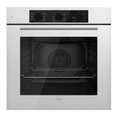 Ferre Beyaz Set ( D087 Beyaz Davlumbaz -SS206 Beyaz Ocak- QBL62CB Beyaz Fırın) thumbnail 4