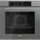 Ferre QBL62CPR - SS208CPR -D088 60 cm Gri Cam Turbolu Ankastre Set thumbnail 4