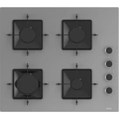 Ferre Flowart Ventora Essential Gri 3'lü Ankastre Set ( QBL63CPR-SS208-D088 ) thumbnail 3