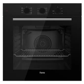Ferre Siyah Set ( D086 Siyah DAVLUMBAZ-SS205 Siyah Ocak- QBL62CS Fırın) thumbnail 4