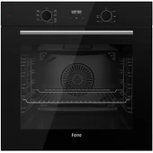 Ferre Flowart Serisi Siyah Set (SC405-WFA + QBL63CS +D063) - Döküm Izgara - 65 cm Ocak thumbnail 4