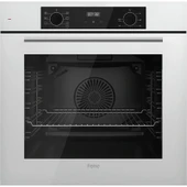 Ferre Flowart QBL63CB-SS206-D078 7 Prog. Dijital Turbo Ankastre Set - Beyaz thumbnail 2