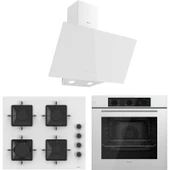 Ferre Elegant Line Basic Beyaz Ankastre Set ( QBL62CB-SS206-D078 ) thumbnail 1