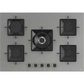 Ferre Ss Serisi Gri 5 Gözlü Ankastre Set ( QBL62CPR-SS038-D065 ) thumbnail 3