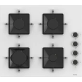 Ferre Steamart-Fryart Serisi Beyaz Set (SS206 + QEP63CB +D078) - Emaye Izgara thumbnail 2